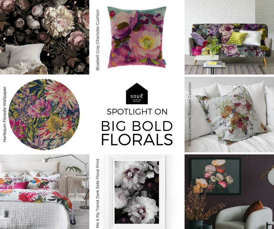 big bold florals